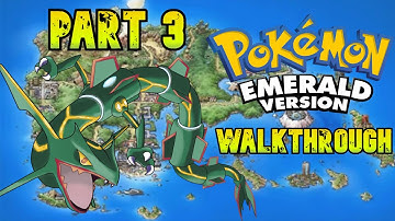 [LIVE] Pokemon Emerald Walkthrough part 3 | Team Magma and Aqua Hideout!