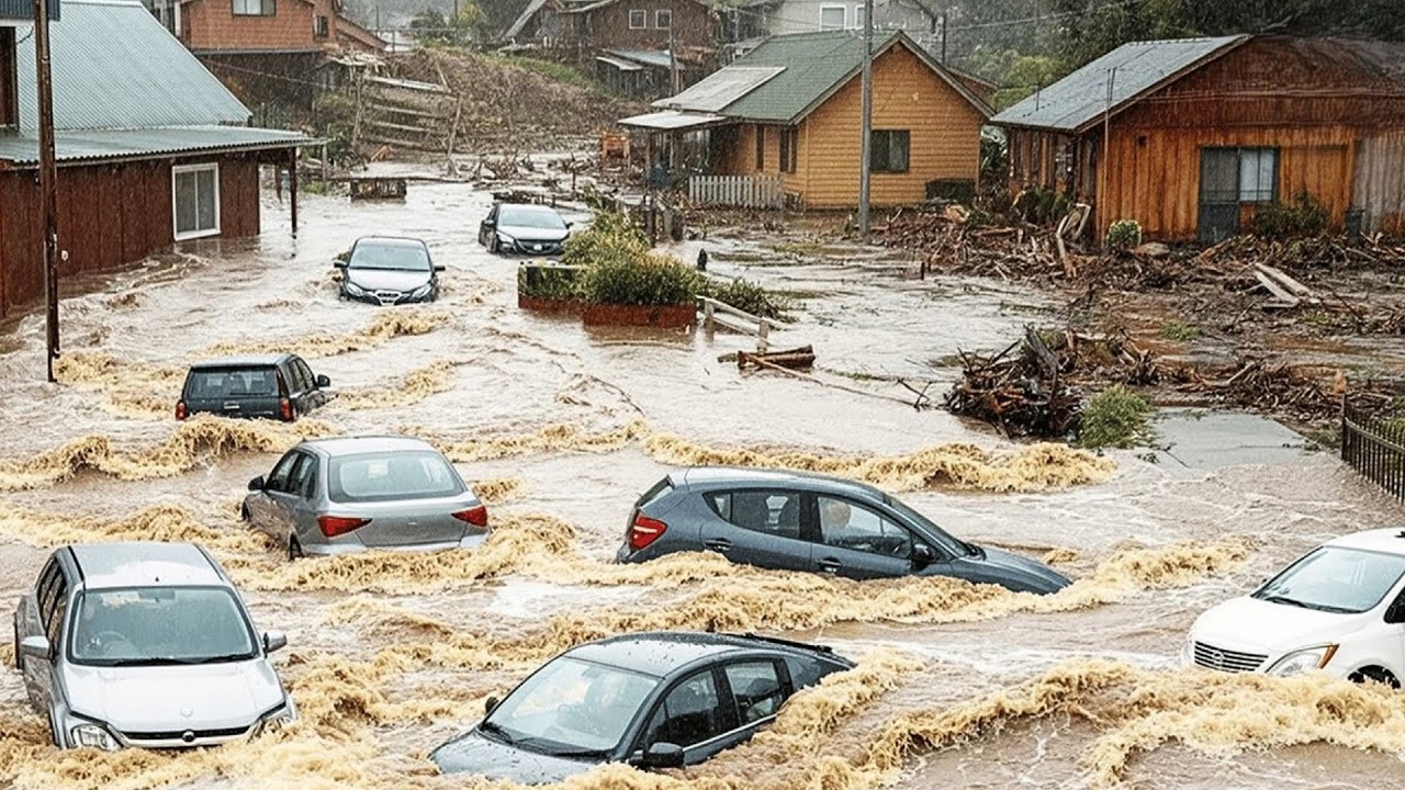 Chaos in Peru! 25+ ᴅᴇᴀᴅ as Giant Floods Sweep Away Homes and Cars in  Arequipa
