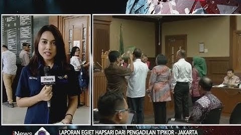 Mantan Mendagri Gamawan Fauzi Jadi Saksi Sidang Setya Novanto - iNews Sore 29/01