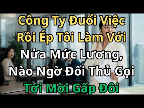 Nhân Sự Ép Tôi Ký Hợp Đồng Rẻ Mạt Ngay Sau Khi Sa Thải, Nhưng Cái Kết Khiến Họ Không Kịp Trở Tay