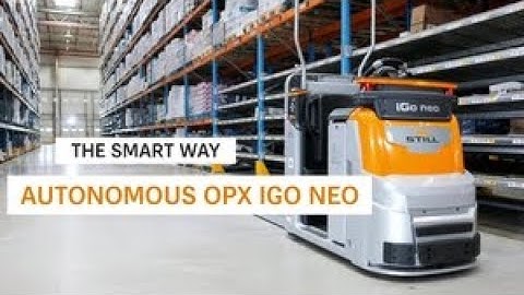 Autonomous low level order picker - STILL OPX iGo neo - The smart way
