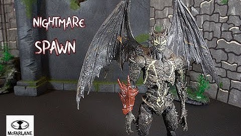 Mcfarlane Toys Spawn Wave 4 NIGHTMARE SPAWN action figure review