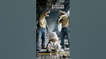 ❤️Mèo trắng bị bắt c.oc ..#catshorts #aicartn #meow #viralshort