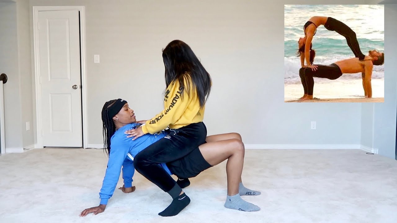 COUPLES YOGA CHALLENGE!! (ULTIMATE FAIL)