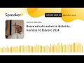 Breve estudio sobre la idolatría - Homilía 10 febrero 2024