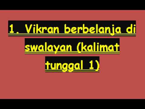 Contoh Kalimat Majemuk Kalimat Majemuk Youtube