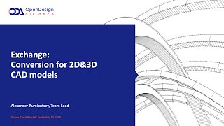 Exchange: Conversion for 2D&3D CAD models