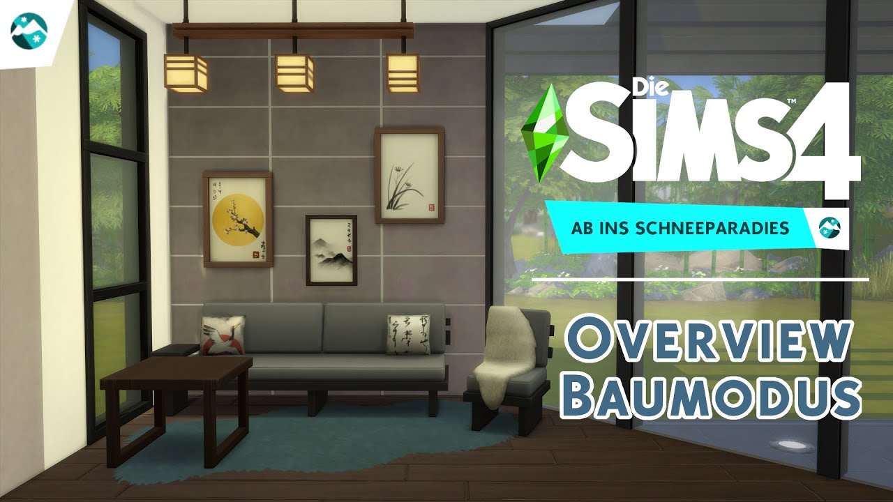 ÜBERSICHT BAU- & KAUFMODUS | Die Sims 4 Ab ins Schneeparadies - Early Access