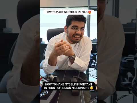 How to make an Indian millionaire mad.