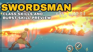 NI NO KUNI: CROSS WORLDS - SWORDSMAN CLASS SKILLS AND BURST SKILL PREVIEW