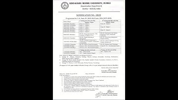 SKMU UG SEM 4 EXTERNAL EXAM ROUTINE 2024 II 2022-26 II #bsc #exam #skmu #university #trending #sh