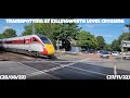 Trains at Killingworth Level Crossing (28/08/22) + (27/11/22)