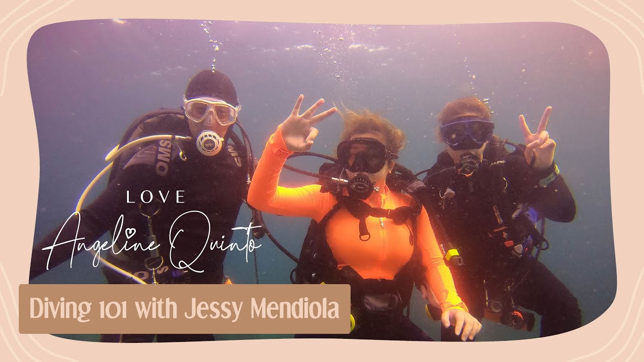 Diving 101 with Jessy Mendiola | Love Angeline Quinto