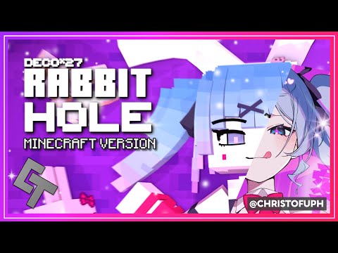 DECO*27 Rabbit Hole ft. Hatsune Miku - Pure Pure | Minecraft Version Animation