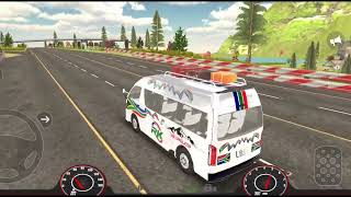 Mini bus driving van android games screenshot 1
