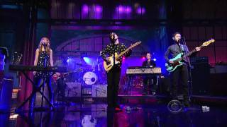 Video thumbnail of "(HD) Bright Eyes - "Jejune Stars" 2/24 Letterman (TheAudioPerv.com)"