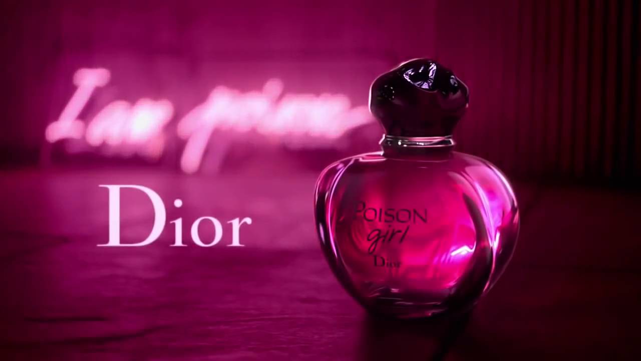 girl in dior perfume commercial