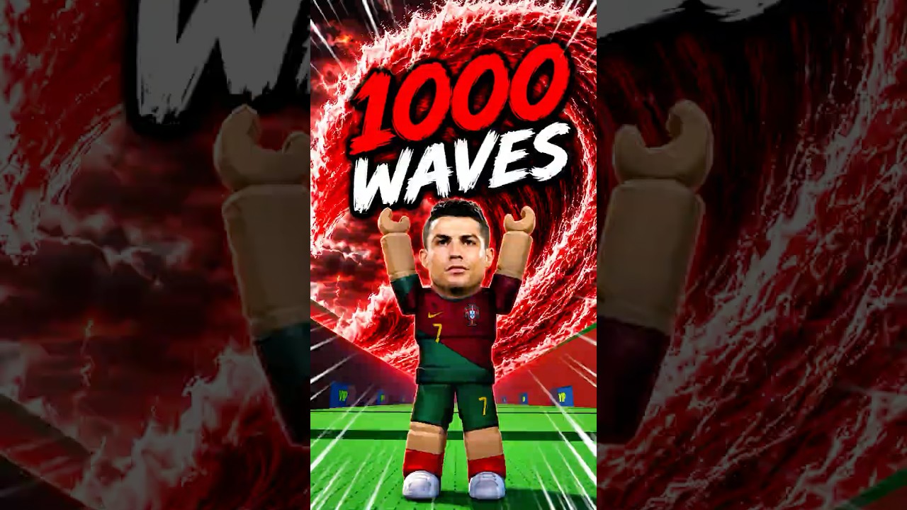 RONALDO VS 1000 ADMIN TSUNAMIS🌊 ⚽️