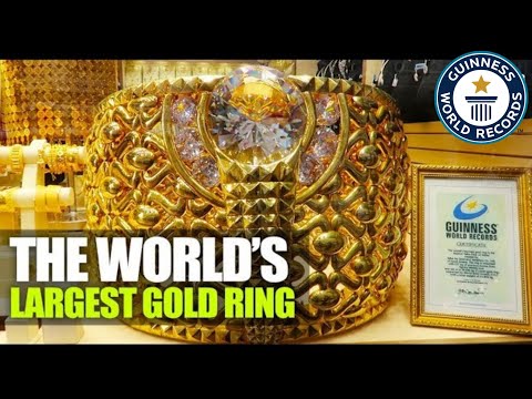 World's Largest Gold Jewelery Market |  World's Largest Gold Ring | Dubai Gold Market