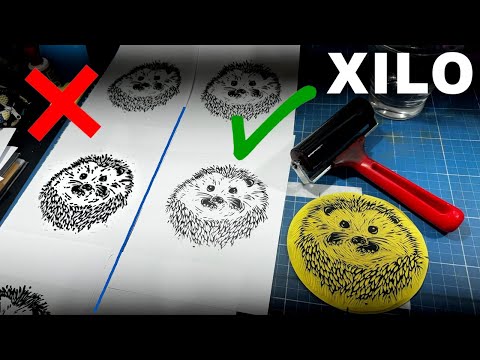 Porco Espinho Arte Xilogravura