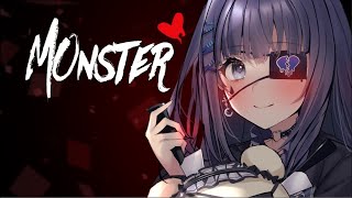 Nightcore - Monster (lyrics)