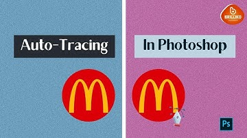 Easy Way To Image Auto Tracing In Photoshop With Content Aware Tracing Tool | Brilliko Learning