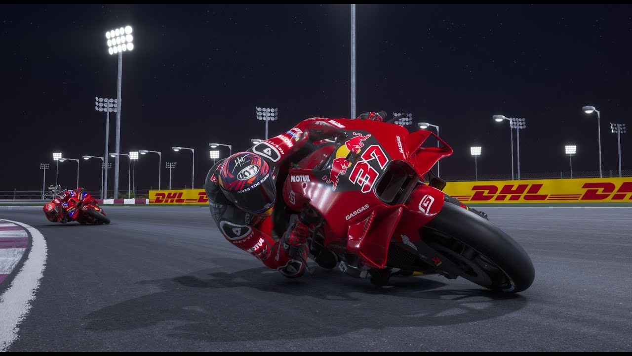 AUGUSTO FERNANDEZ VS BAGNAIA VS BASTIANINI MOTOGP DOHA QATAR 2024 ...