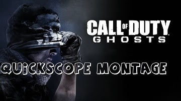 COD: Ghost QUICK SCOPING MONTAGE