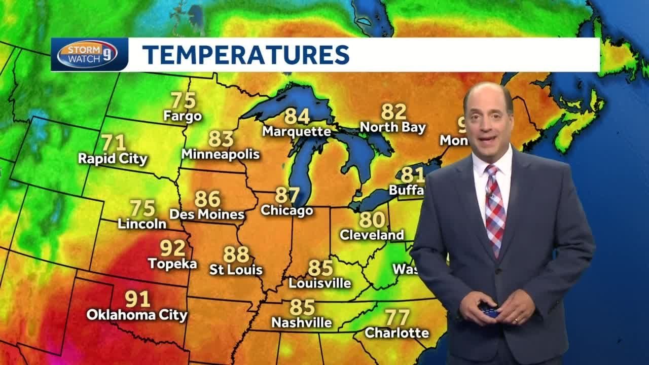 Update: Summer heat builds in