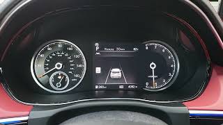 Genesis GV70 How to Enable Digital Speedometer in center cluster . screenshot 2