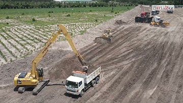 Cao tốc Biên Hòa - Vũng Tàu dần thành hình sau hơn 2 tháng khởi công.