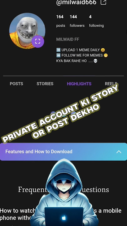 Instagram private account kaise dekhe 2025 | honista se private account kaise dekhe #shorts #honista