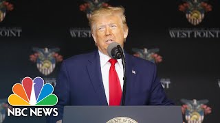 Trump Speaks To West Point Graduates At Socially Distanced Ceremony | NBC News