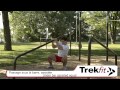 Trekfit passage sous la barre assist    under bar assisted squat alexandre par