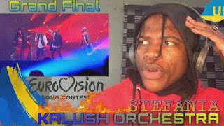Kalush Orchestra - Stefania - Ukraine - Grand Final - Eurovision 2022 - first time reaction