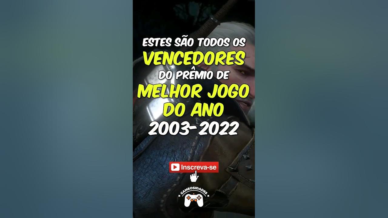 Melhor jogo do ano, Game of the year 2003 à 2021