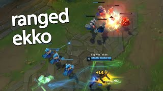 The Ranged Ekko Mechanic
