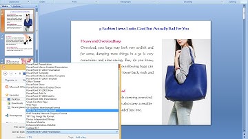 How to Convert Power Point Slide into JPG/Image File (No Software)