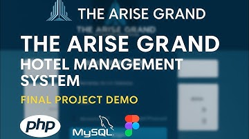 The Arise Grand | Hotel Management System Project (Full Demo + UI + Features)