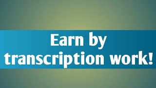 Gotranscript. com par work kaise karey#