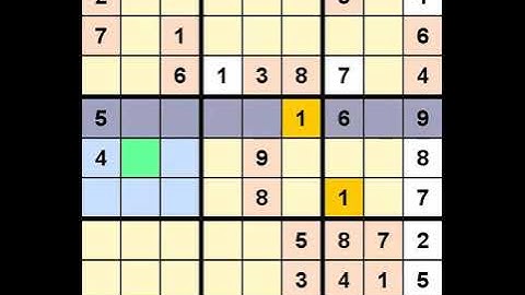 How to Solve Los Angeles Times Sudoku Expert October 25, 2020