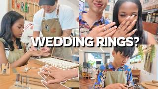 Married Vibes?👀💍| Making Custom Rings with My Fiance in Korea
