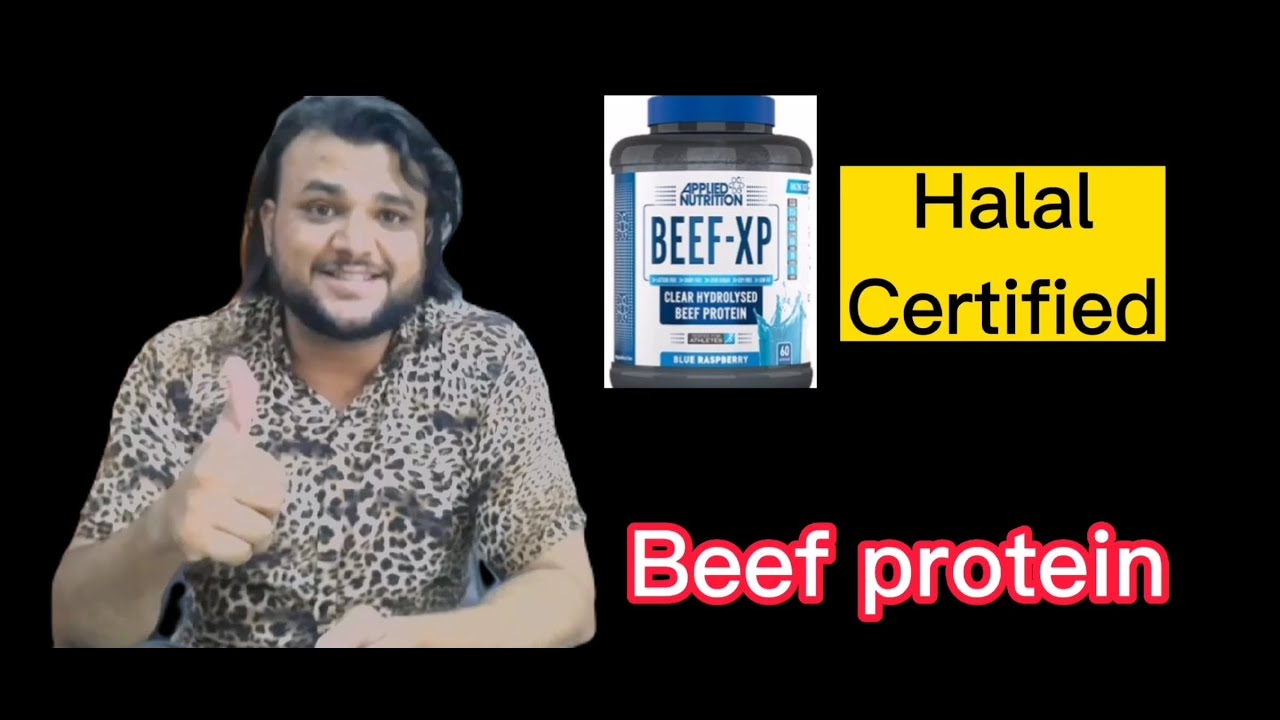 Applied nutrition beef protein halal certified in pakistan