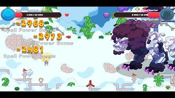 Prodigy Math Game: Battling the  Storm - Titan without ANY Armor!