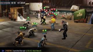 MSF Raid U7 D4: Node J3 Backstreet Brawlers - MAW GAMEPLAY