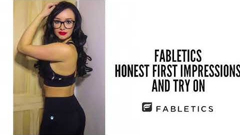 FABLETICS HONEST FIRST IMPRESSIONS & TRY ON