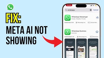 How to Fix Meta AI Not Showing on Whatsapp?