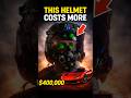 Why Is This Helmet $400,000? 🤯 #shorts