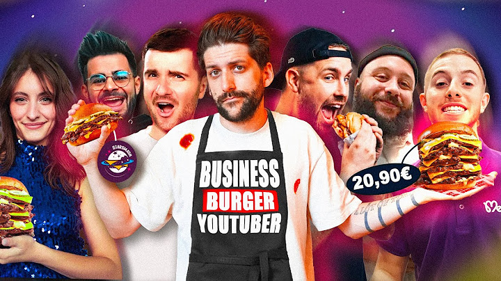 LA VÉRITÉ DERRIÈRE LE BUSINESS DES BURGERS DES YOUTUBERS (Ophenya, Amixem, Michou...)