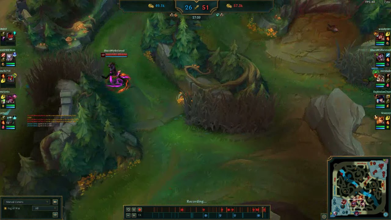 insane shaco one tap